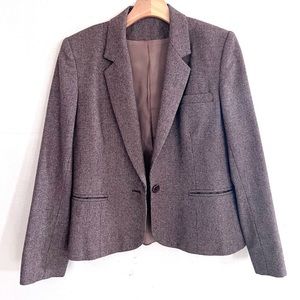 Suits me camel/brown blazer, fits at the waist